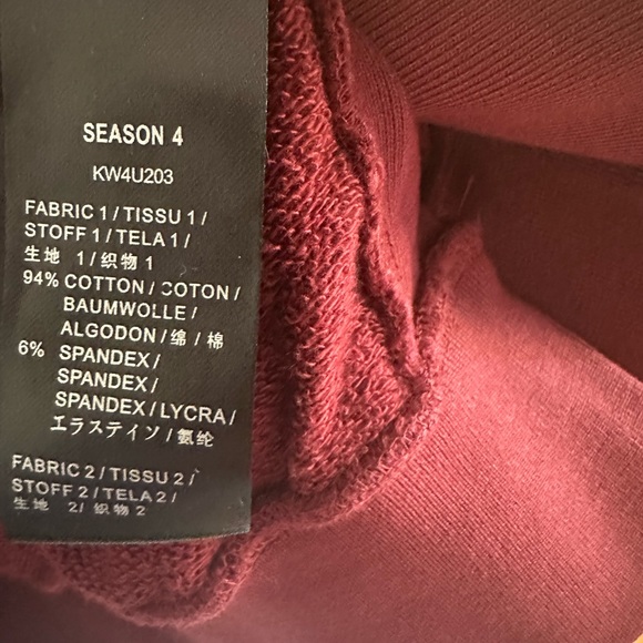 Yeezy Season 4 sweatshirt men’s size XS Unisex - Picture 6 of 9
